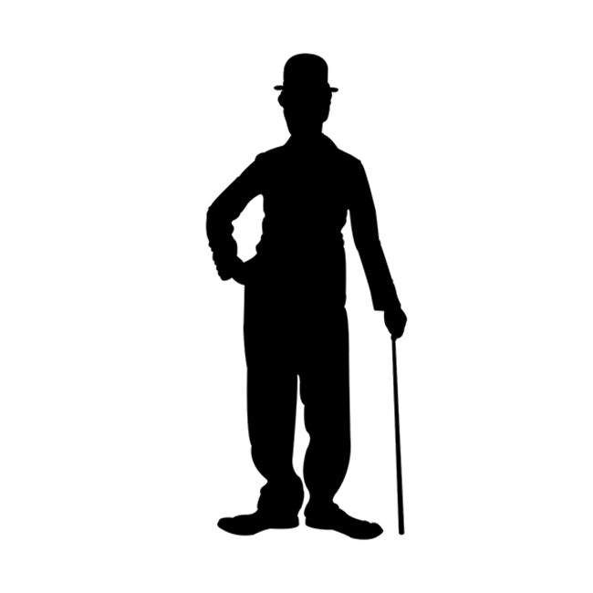 silueta Chaplin